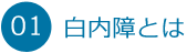 01. 白内障とは